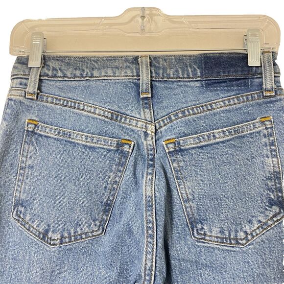 Abercrombie Fitch Jeans Women 25/0 Blue The 90s Straight Ultra High Rise - Picture 11 of 12